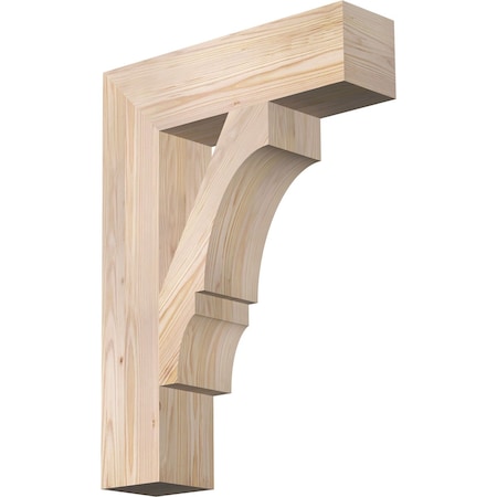 Ekena Millwork Balboa Block Smooth Bracket, Douglas Fir, 5 1/2"W x 22"D x 30"H BKT06X22X30BOA05SDF